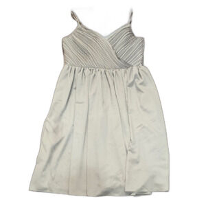 Banana Republic Taupe Midi Dress Spaghetti Straps